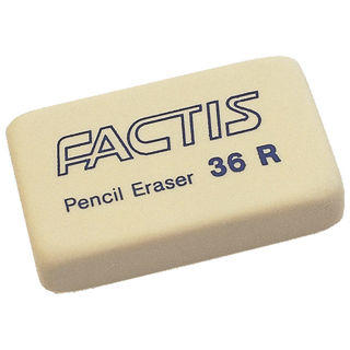 Slika Gumica sintetička 36R Factis bijela