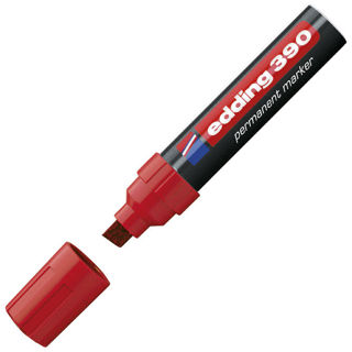 Slika Marker permanentni 4-12mm Edding 390 crveni