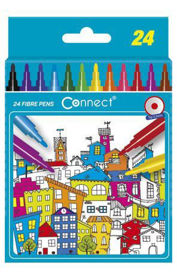 Prikažite detalje za Flomaster školski 24boje Connect blister Slika Flomaster školski 24boje Connect blister