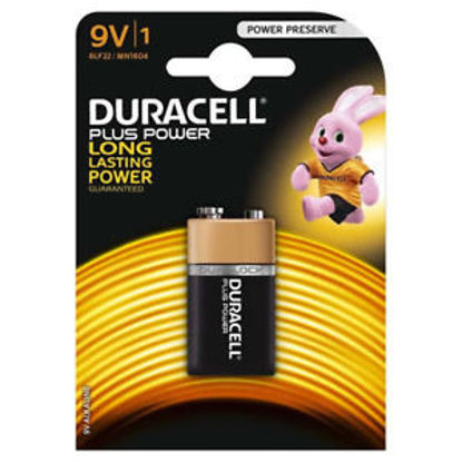 Slika Duracell Plus 9V Baterija Alk