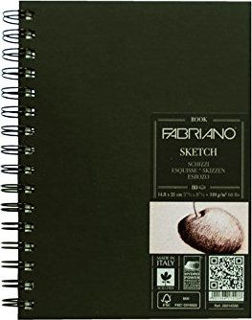 Slika Blok Fabriano sketchbook okomiti A6 110g 80L 28010550