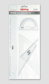 Prikažite detalje za Geometrijski set 1/4 Centro Rotring blister Slika Geometrijski set 1/4 Centro Rotring blister