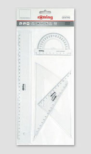 Slika Geometrijski set 1/4 Centro Rotring blister