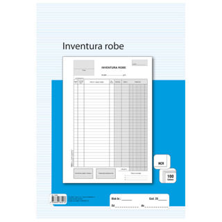 Slika Obrazac IR-90/NCR inventura robe Fokus