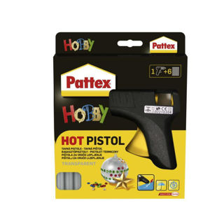 Slika Ljepilo pištolj na patrone+6patrona Pattex Henkel blister