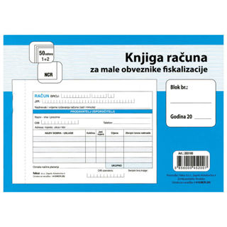 Slika Obrazac I-410/NCR knjiga računa A6 Fokus