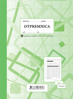 Slika Otpremnica A5 I-21C/NCR Okomita