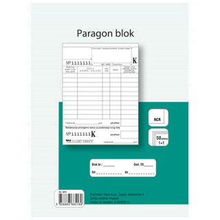 Slika Obrazac G-56/NCR paragon blok Fokus