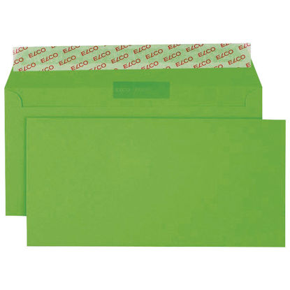 Slika Kuverte u boji 11x23cm strip Elco zelene
