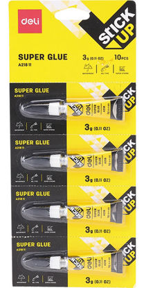 Slika Ljepilo sekundarno Super Glue 3G DELI