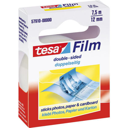 Slika Traka ljepljiva obostrana 12mm/7,5m Tesafilm Tesa blister