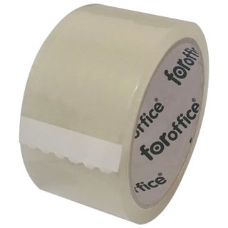 Slika Traka ljepljiva 48mm/66m akrilna bešumna 25my FORoffice prozirna