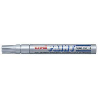 Slika Marker Uni px-20 sjajni srebrni