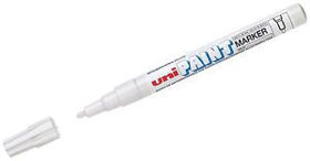 Prikažite detalje za Marker Uni px-21 bijeli Slika Marker Uni px-21 bijeli