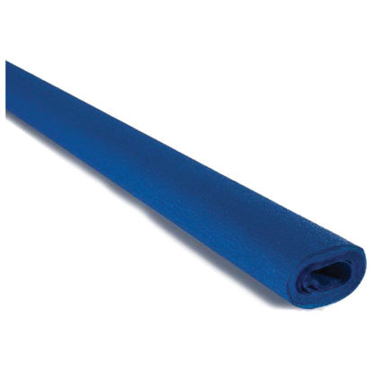 Slika Papir krep 40g 50x250cm Cartotecnica Rossi 228 zagrebačko plavi