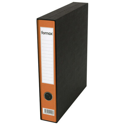 Slika Registrator A4 uski u kutiji Prestige Fornax narančasti