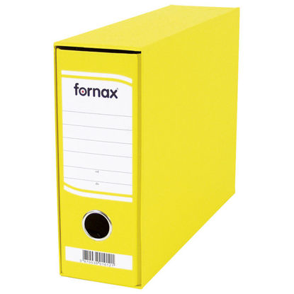Slika Registrator A5 široki u kutiji Fornax žuti