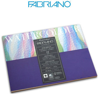 Slika Blok Fabriano watercolor gf 24x32 300g 12L 17312432