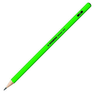 Slika Grafitna olovka drvena Stabilo Schwan 317 neon zelena HB