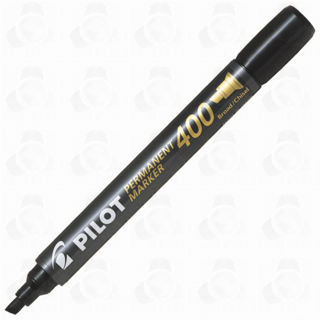 Slika Marker permanentni 1,5-4,0mm klinasti vrh Pilot SCA-400-B crni
