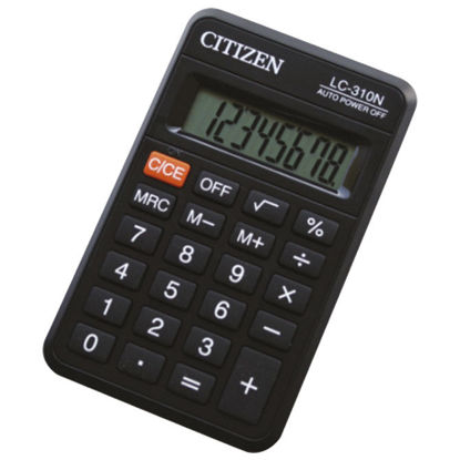 Slika Kalkulator komercijalni 8mjesta Citizen LC-310NR crni