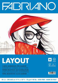 Prikažite detalje za Blok Fabriano layout za marker A3 70L 75g 19100506 Slika Blok Fabriano layout za marker A3 70L 75g 19100506