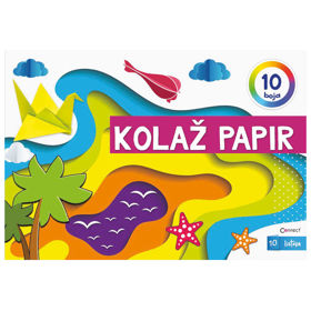 Prikažite detalje za Kolaž papir 10 listova A4 Connect Slika Kolaž papir 10 listova A4 Connect