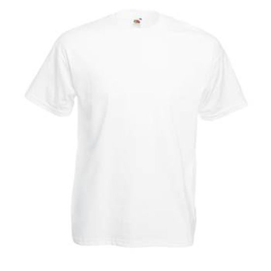 Slika Majica FOL T-shirt KR 160g bijela 2XL