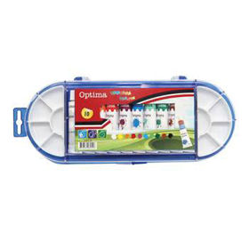 Prikažite detalje za Tempera 1/10 12ml pvc OPTIMA ovalna kutija Slika Tempera 1/10 12ml pvc OPTIMA ovalna kutija