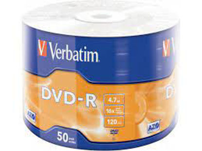 Slika DVD-R Verbatim #43788 4,7GB 16x ww50