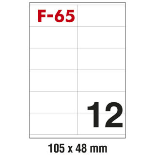 Slika Etikete ILK 105x48mm pk100L Fornax F-65