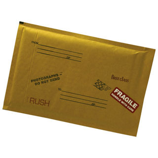 Slika Kuverte sa zračnim jastukom 20x28/18x26cm "D" pk1 Fornax žute