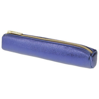 Slika Pernica vrećica/okrugla Metallic Midnight Blue Herlitz