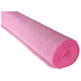 Prikažite detalje za Papir krep 180g 50x250cm Cartotecnica Rossi 554 rozi Slika Papir krep 180g 50x250cm Cartotecnica Rossi 554 rozi