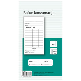 Prikažite detalje za Obrazac L-15/NCR račun konzumacije Fokus Slika Obrazac L-15/NCR račun konzumacije Fokus