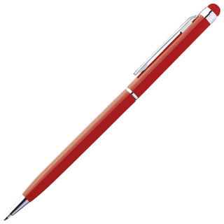 Slika Olovka kemijska metalna+touch pen New Orleans crvena