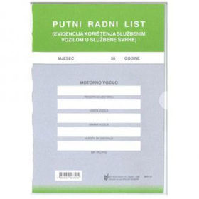 Prikažite detalje za Putni radni list sa folijom VI-55/VP Slika Putni radni list sa folijom VI-55/VP
