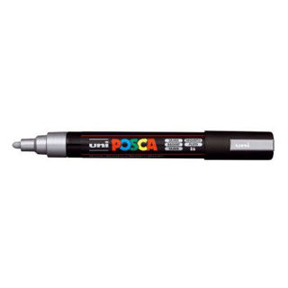 Slika Marker Uni pc-5m Posca srebrni