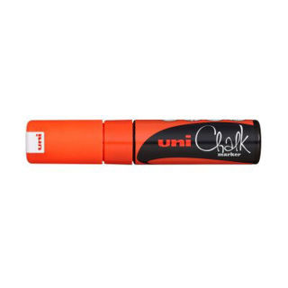 Slika Marker Uni pwe-8k kreda fl. narančasti
