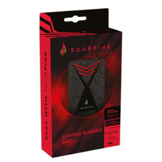 Picture of Externi SSD SureFire #53684 Gaming Bunker SSD USB 3.2 Gen1 1TB crni