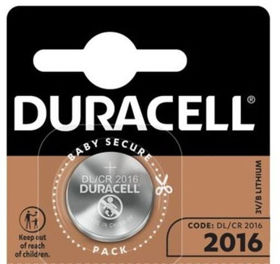 Prikažite detalje za Baterija Duracell 2016 Slika Baterija Duracell 2016
