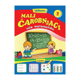 Prikažite detalje za Mali čarobnjaci vole matematiku 2 Vježbenica Slika Mali čarobnjaci vole matematiku 2 Vježbenica