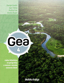 Picture of GEA 4 - radna bilježnica za geografiju u osmome razredu osnovne škole