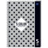 Slika Blok kolegij A4 karo 100L perforacija+4rupe rub u boji Interdruk