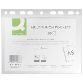 Prikažite detalje za Fascikl uložni A5 50my pp sjajni pk100 Q-Connect Slika Fascikl uložni A5 50my pp sjajni pk100 Q-Connect