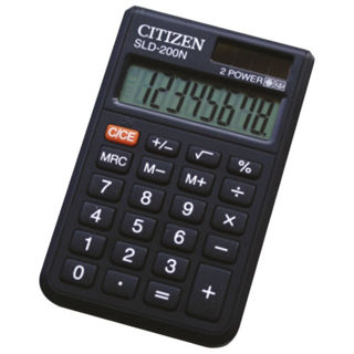 Picture of Kalkulator komercijalni 8mjesta Citizen SLD-200NR crni