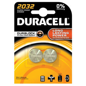Prikažite detalje za Baterija litij dugmasta 3V pk2 Duracell 2032 blister Slika Baterija litij dugmasta 3V pk2 Duracell 2032 blister
