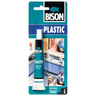 Slika Ljepilo za plastiku 25ml Bison prozirno blister