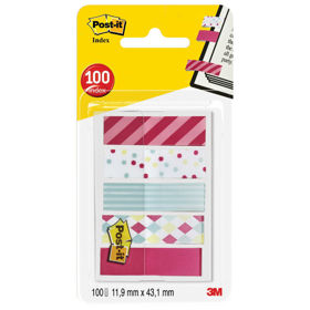 Prikažite detalje za Zastavica 11,9x43,2mm 5bojax20L Post-it 3M.684 Candy blister Slika Zastavica 11,9x43,2mm 5bojax20L Post-it 3M.684 Candy blister