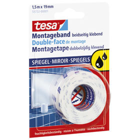 Prikažite detalje za Traka ljepljiva obostrana 19mm/1,5m spužvasta Mirror Tesa 55732-3 blister Slika Traka ljepljiva obostrana 19mm/1,5m spužvasta Mirror Tesa 55732-3 blister